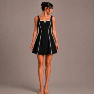 Belle Bow Mini Dress