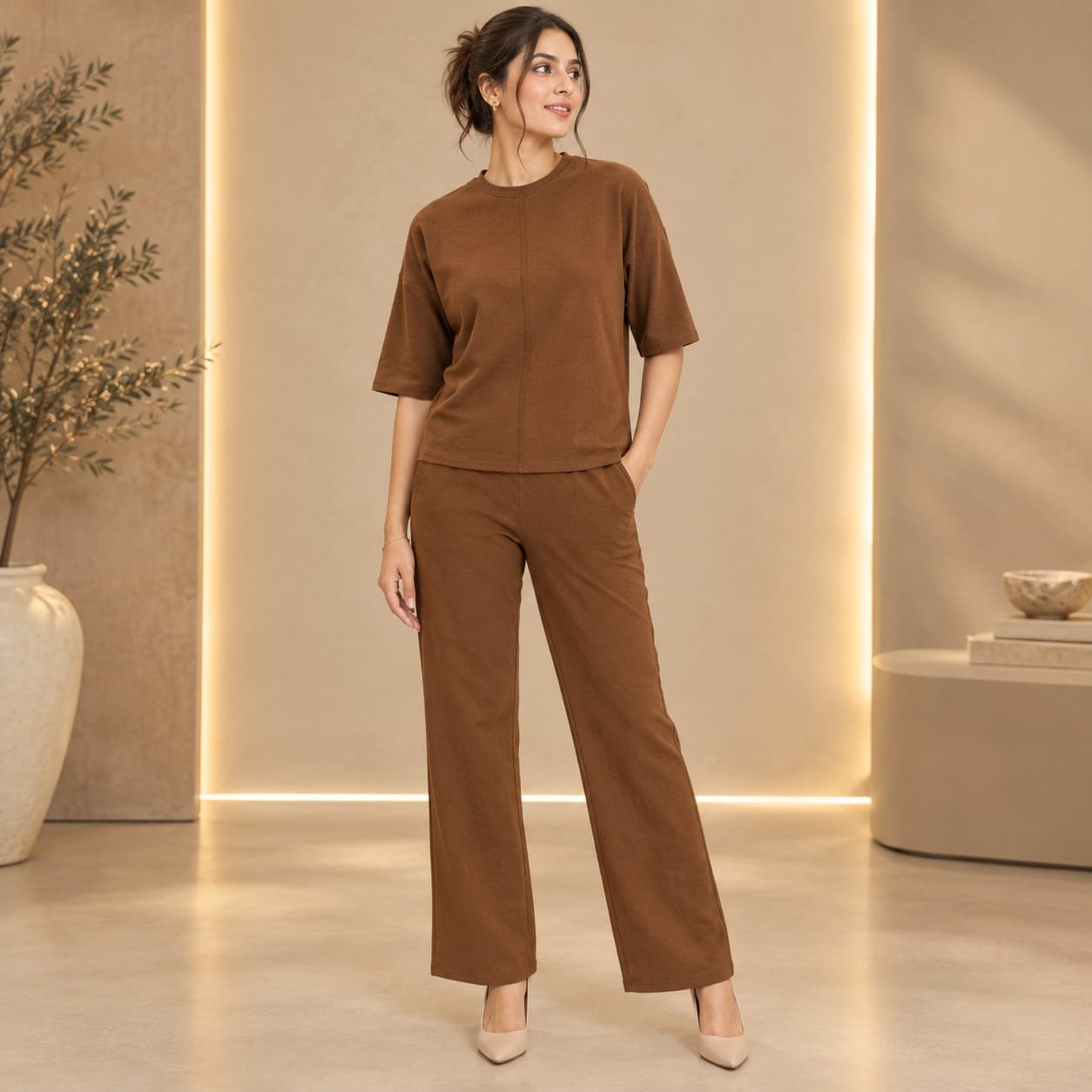 [M] Drop Sleeve Co Ord