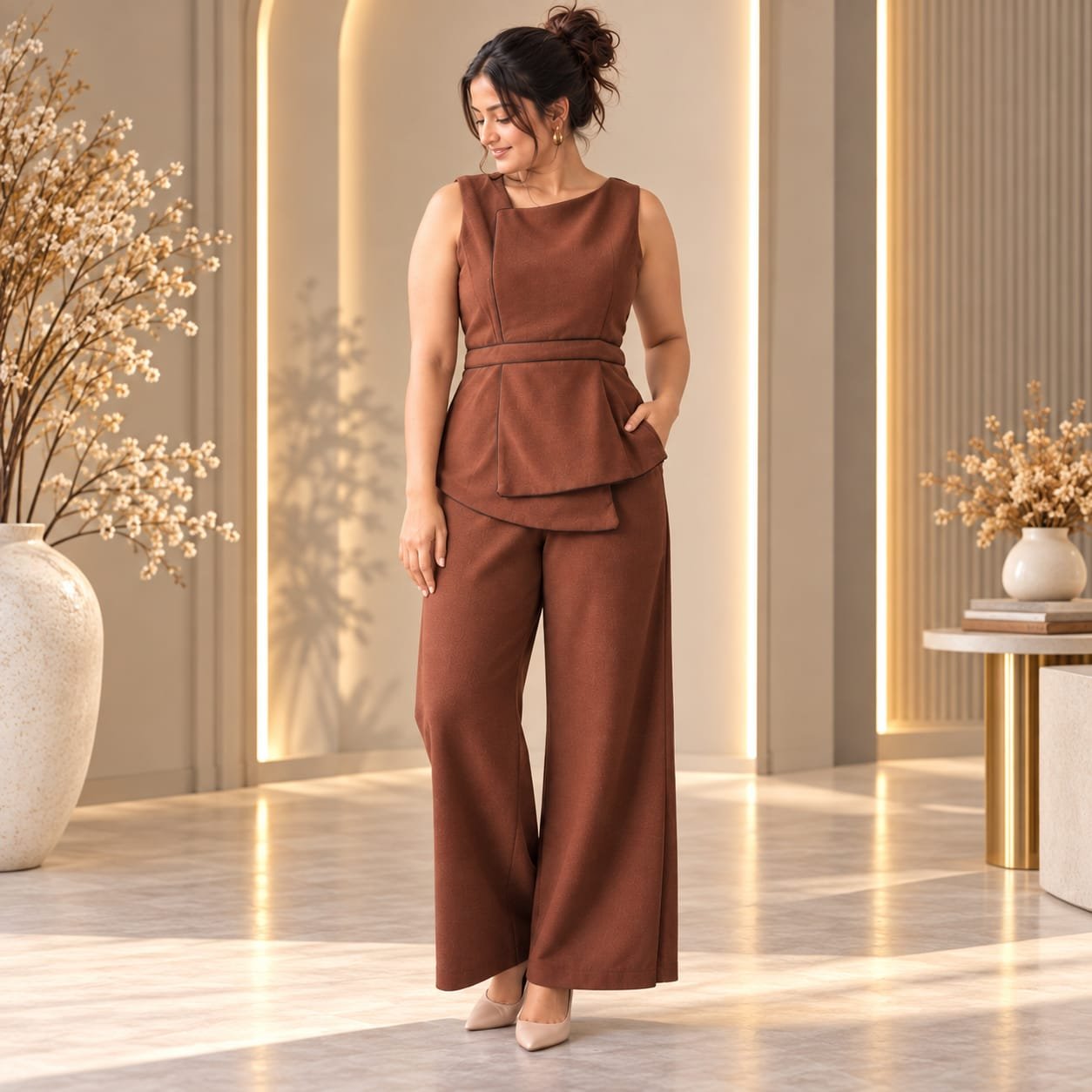 [XL] Layered Panel Co Ord